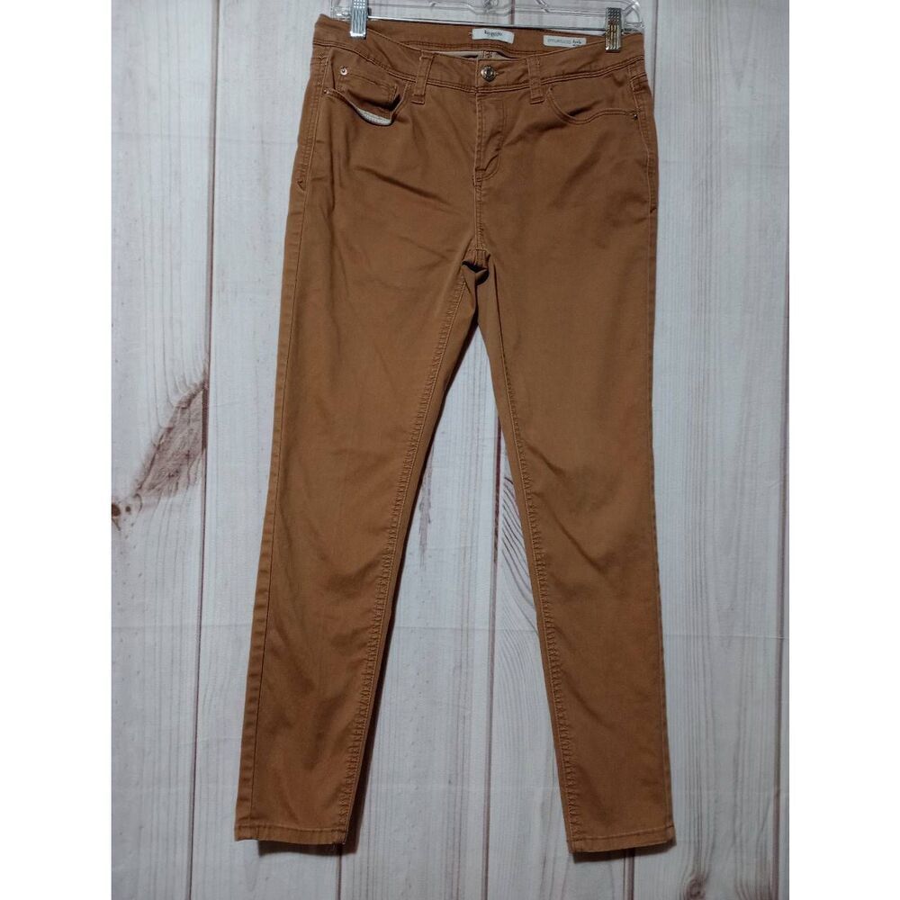 Kensie Jeans Ladies 6 Tan Skinny Ankle